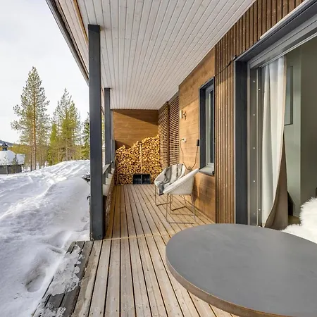 Suomu 14 A & B Near Slopes Incl Wifi, Fireplace Chalet Suomutunturi